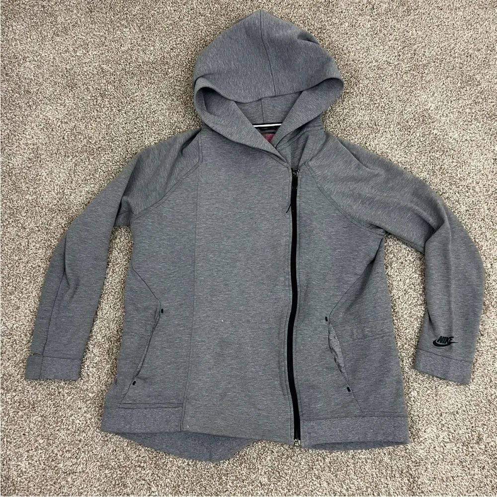 Nike Fleece Tech Asymmetric Full Zip women’s L